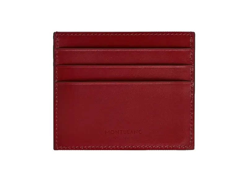 CARD HOLDER 6CC RUSSET MEISTERSTUCK MONTBLANC 198809